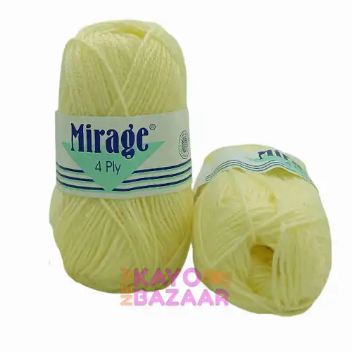 Mirage 4 ply 002 lemon