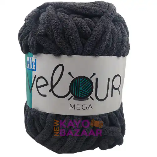 Velour mega 073 charcoal 1 073 charcoal