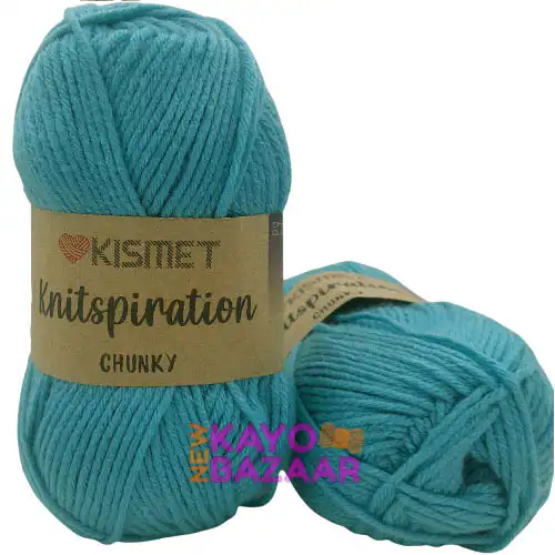 Knitspiration chunky k13 vintage teal