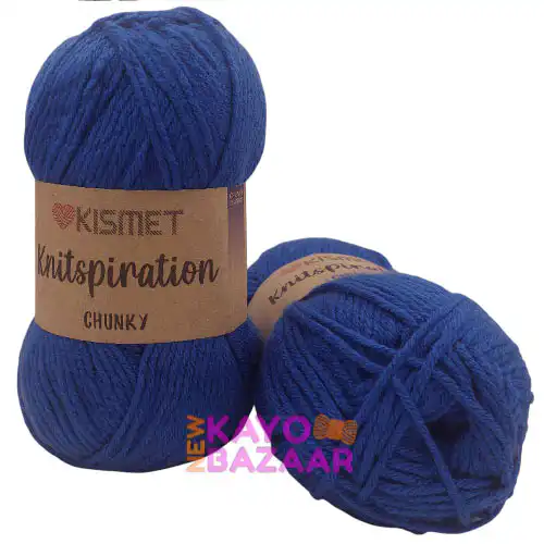 Knitspiration chunky k15 sapphire blue