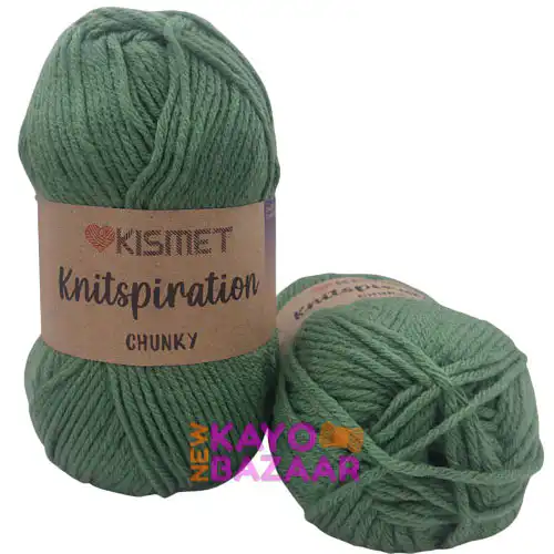 Knitspiration chunky k35 dark sage