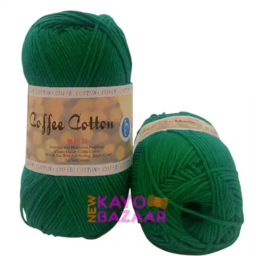 Coffee cotton 67 lot 54 brt green