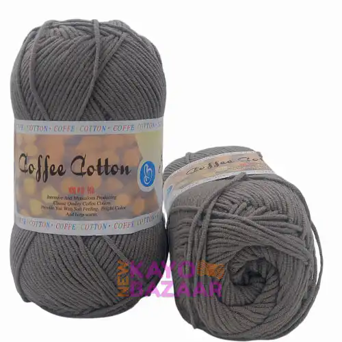 Coffee cotton 74 lot 31 light grey
