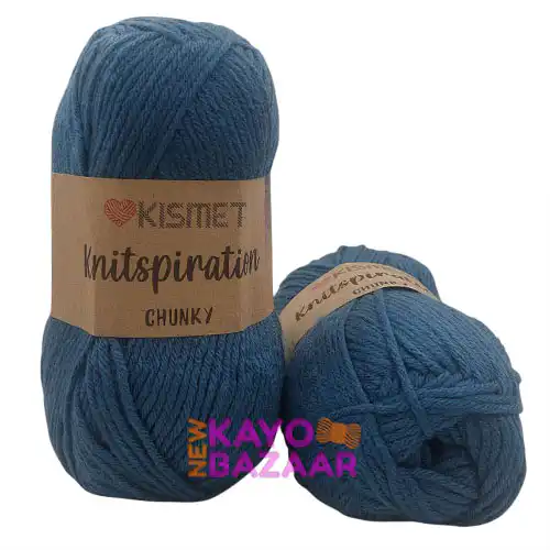 Knitspiration chunky k16 fjord blue