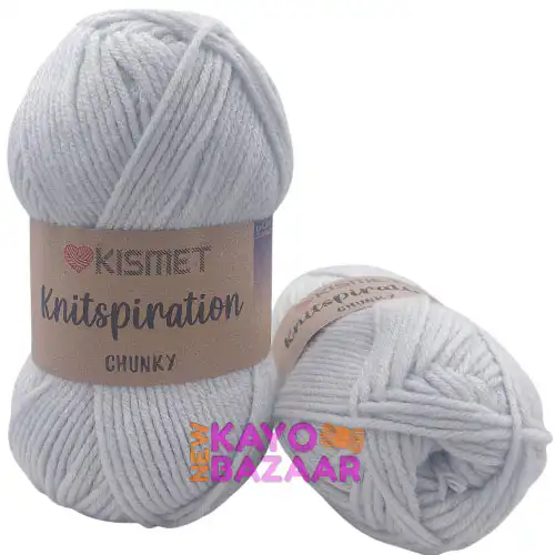 Knitspiration chunky k19 pale silver 1 Knitspiration chunky k19 pale silver