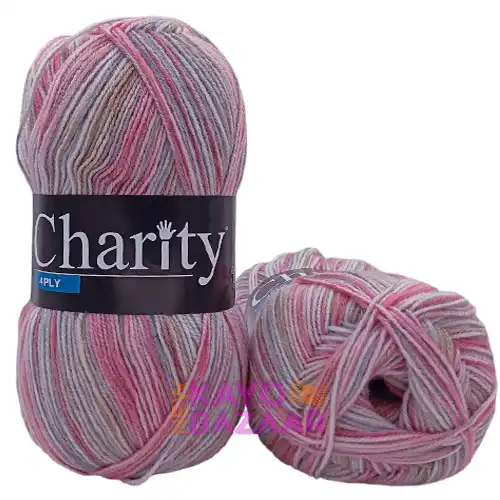 Charity print 4 ply 233 italian rose