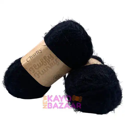 Fluffy Hunky 017 Black 1 Fluffy Hunky 017 Black