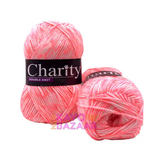 Charity print dk 790 Electric Flamingo