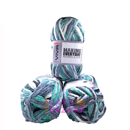 67 Blankets viva print P15 Peppermint Crisp